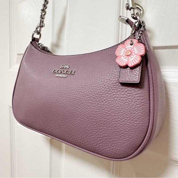 Coach Teri Refined Pebbled Leather Convertible Shoulder Bag NWT - Picture 4 of 16